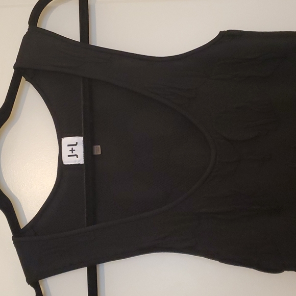 John + Jenn Small Knit Textured Black Dress US Small - Picture 4 of 4